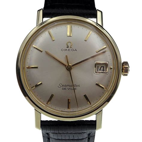 omega seamaster 1963 gold|Omega Seamaster watch 1960s.